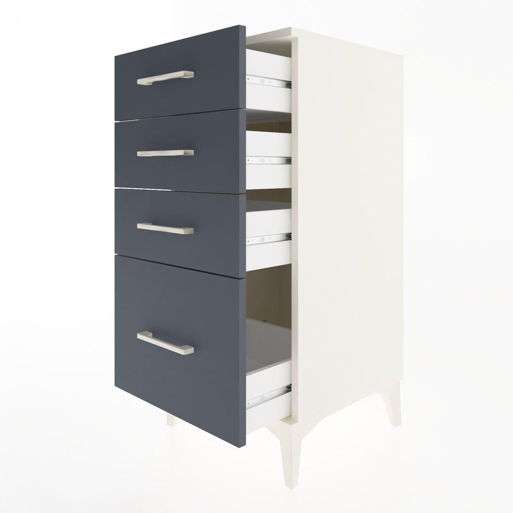 Woodntry Modular Nightstand Moonstone 44x44x84 cm Drawer C2-1