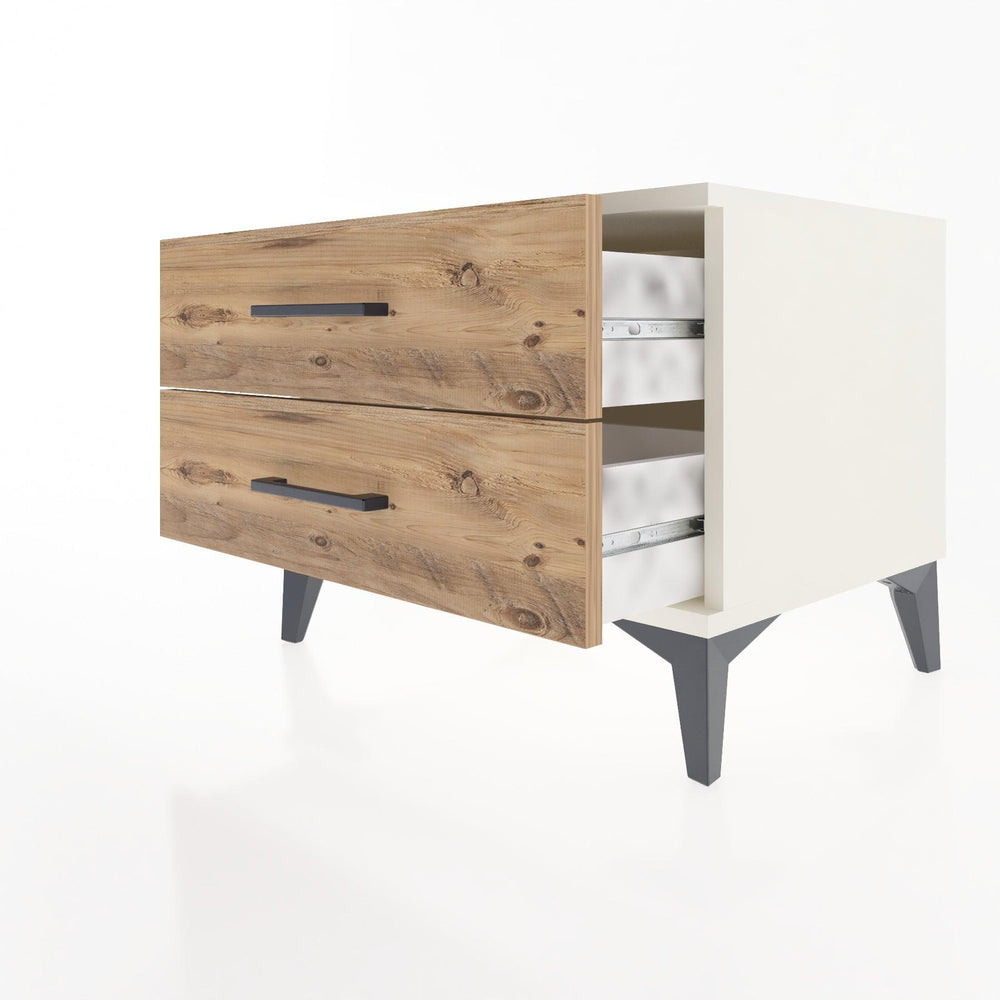 Woodntry Modular Nightstand Moonstone 60x44x68 cm Drawer C2-1