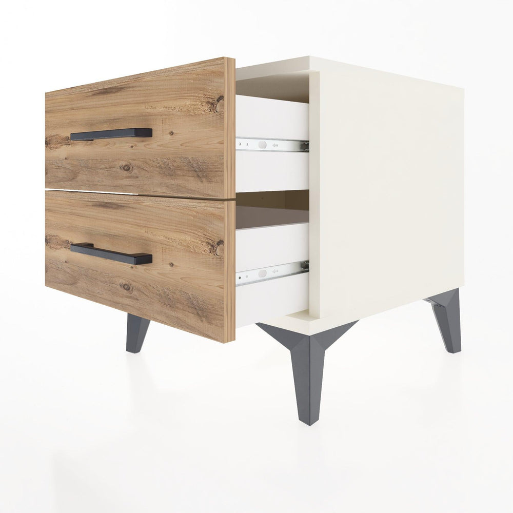 Woodntry Modular Nightstand Moonstone 44x44x36 cm Drawer C2-1