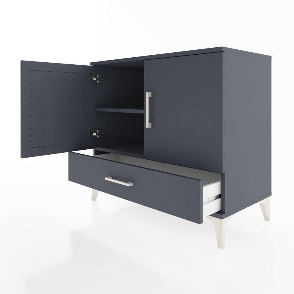 Woodntry Modular Dresser Anthracite 88x44x68 cm with Cover and Drawer KC2-2