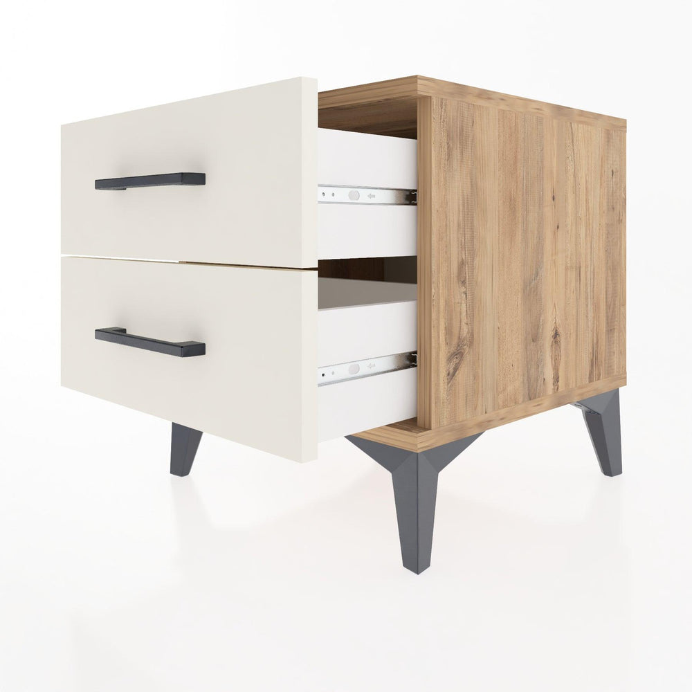 Woodntry Modular Nightstand Pine 44x44x36 cm Drawer C2-3