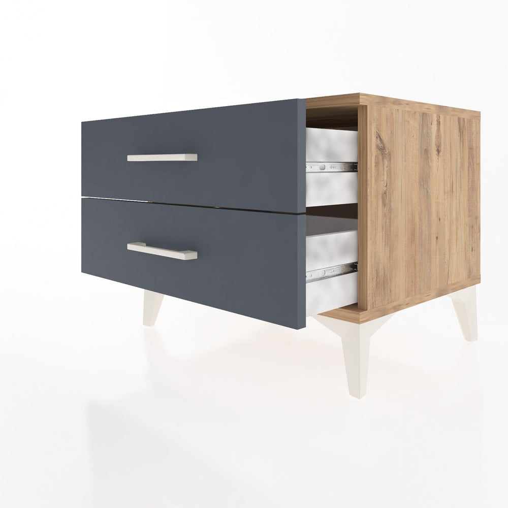 Woodntry Modular Nightstand Pine 60x44x68 cm Drawer C2-3