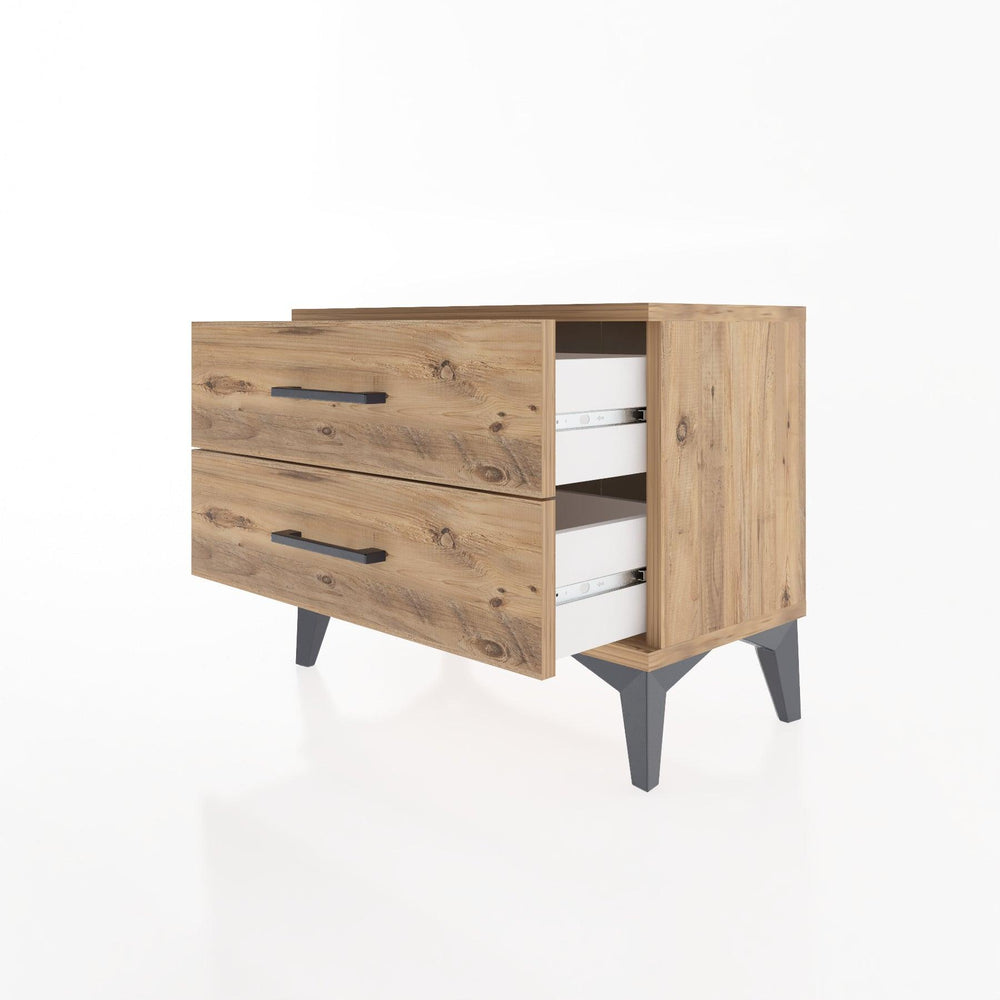 Woodntry Modular Nightstand Pine 60x30x36 cm Drawer C2-3