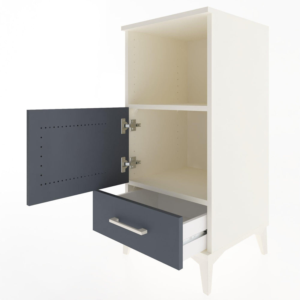 Woodntry Modüler Komodin Aytaşı 44x44x84 cm Fonksiyonel F47-1