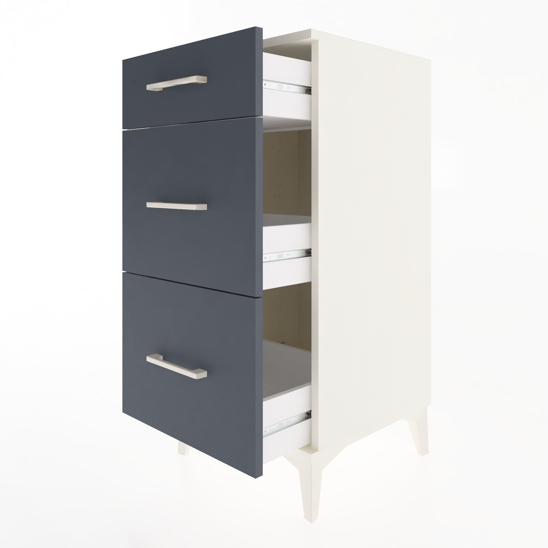 Woodntry Modular Nightstand Moonstone 44x44x84 cm Drawer C4-1
