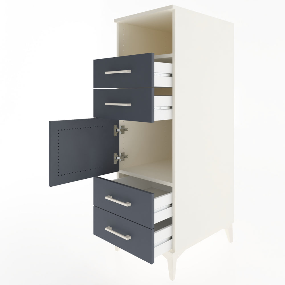 Woodntry Modular Cabinet Moonstone 44x59x122 cm Functional F54-1