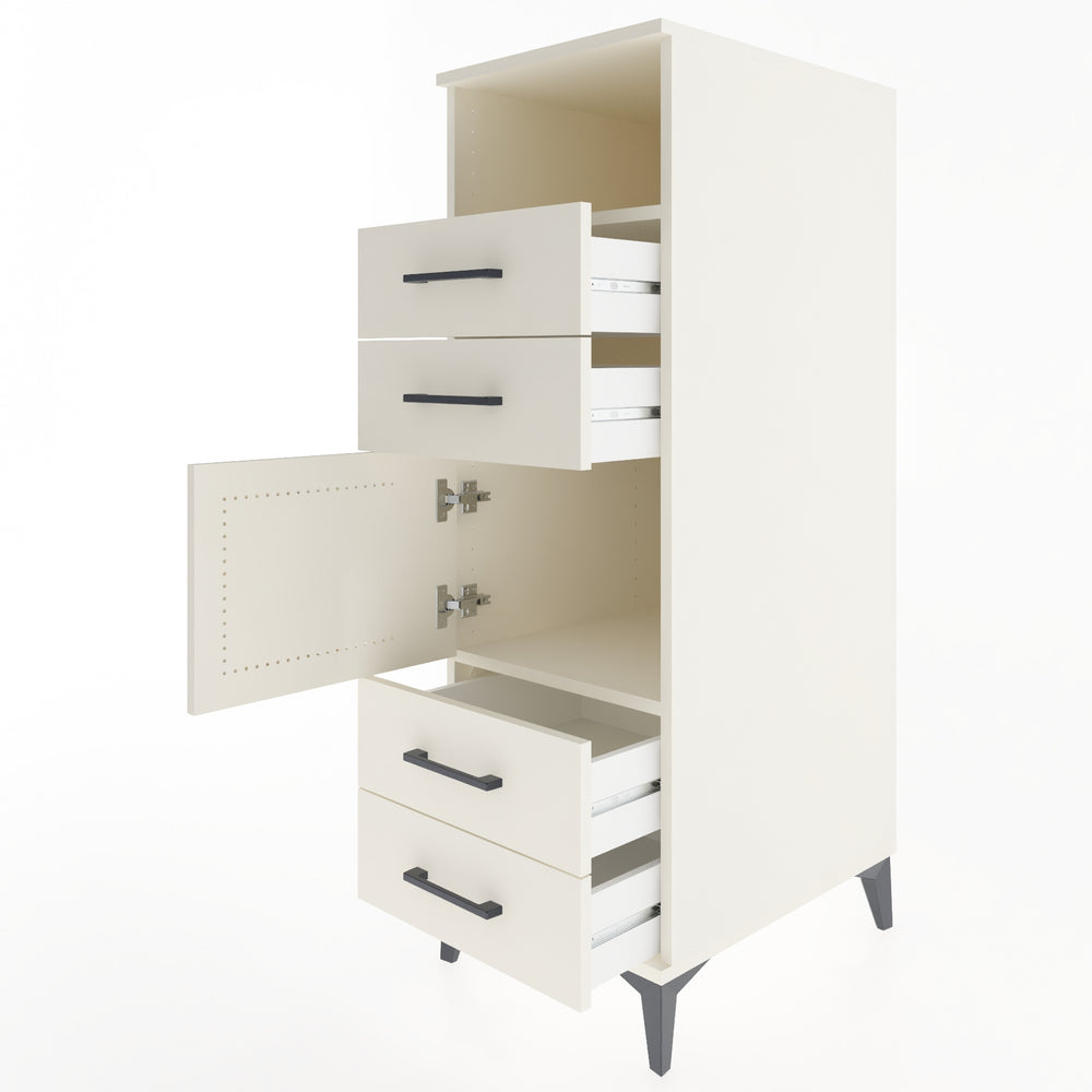 Woodntry Modular Cabinet Moonstone 44x59x122 cm Functional F54-1
