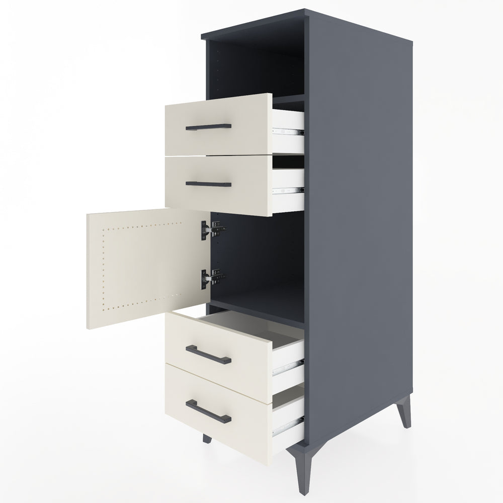 Woodntry Modular Cabinet Anthracite 44x59x122 cm Functional F54-2