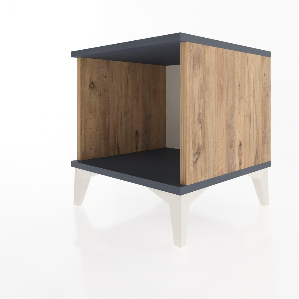 Woodntry Modular Nightstand Pine 44x44x36 cm Shelf R4-3