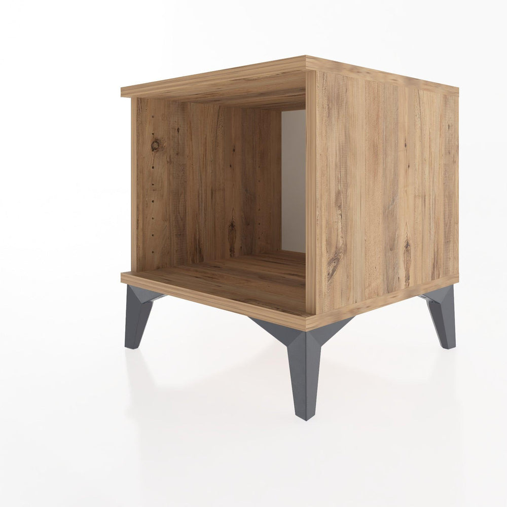 Woodntry Modular Nightstand Pine 44x44x36 cm Shelf R4-3