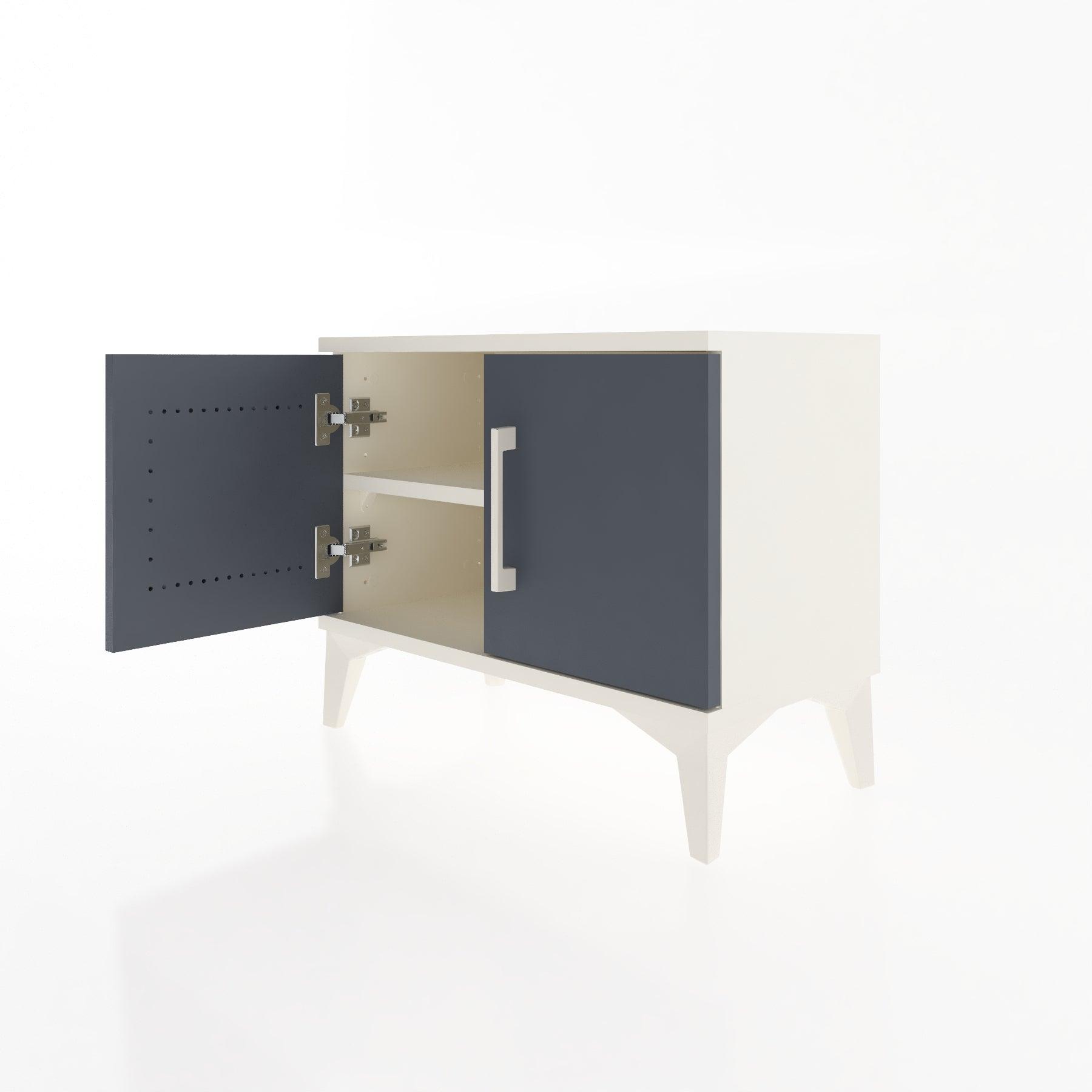 Woodntry Modular Nightstand Moonstone 60x30x36 cm with Lid K5-1