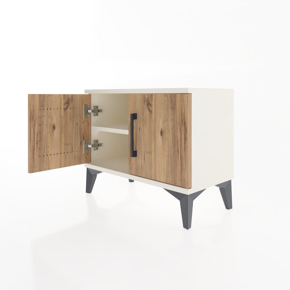 Woodntry Modular Nightstand Moonstone 60x30x36 cm with Lid K5-1