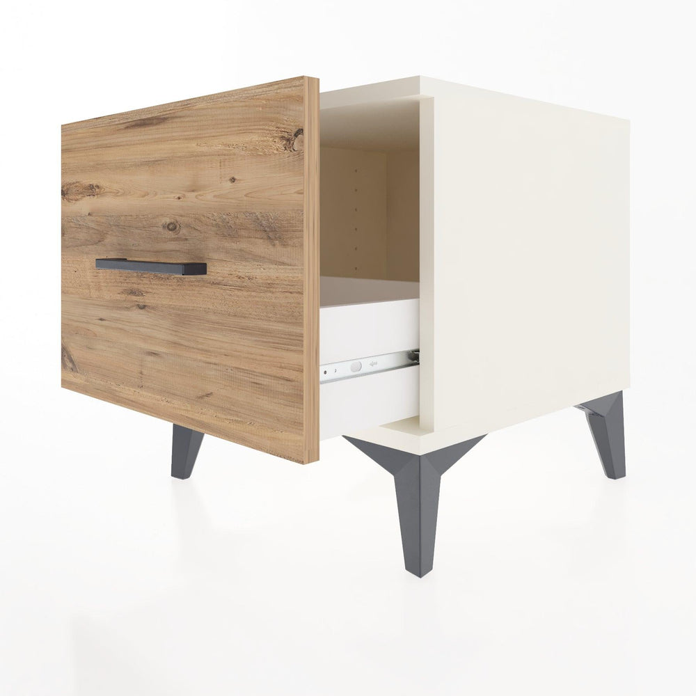 Woodntry Modular Nightstand Moonstone 44x44x36 cm Drawer C5-1
