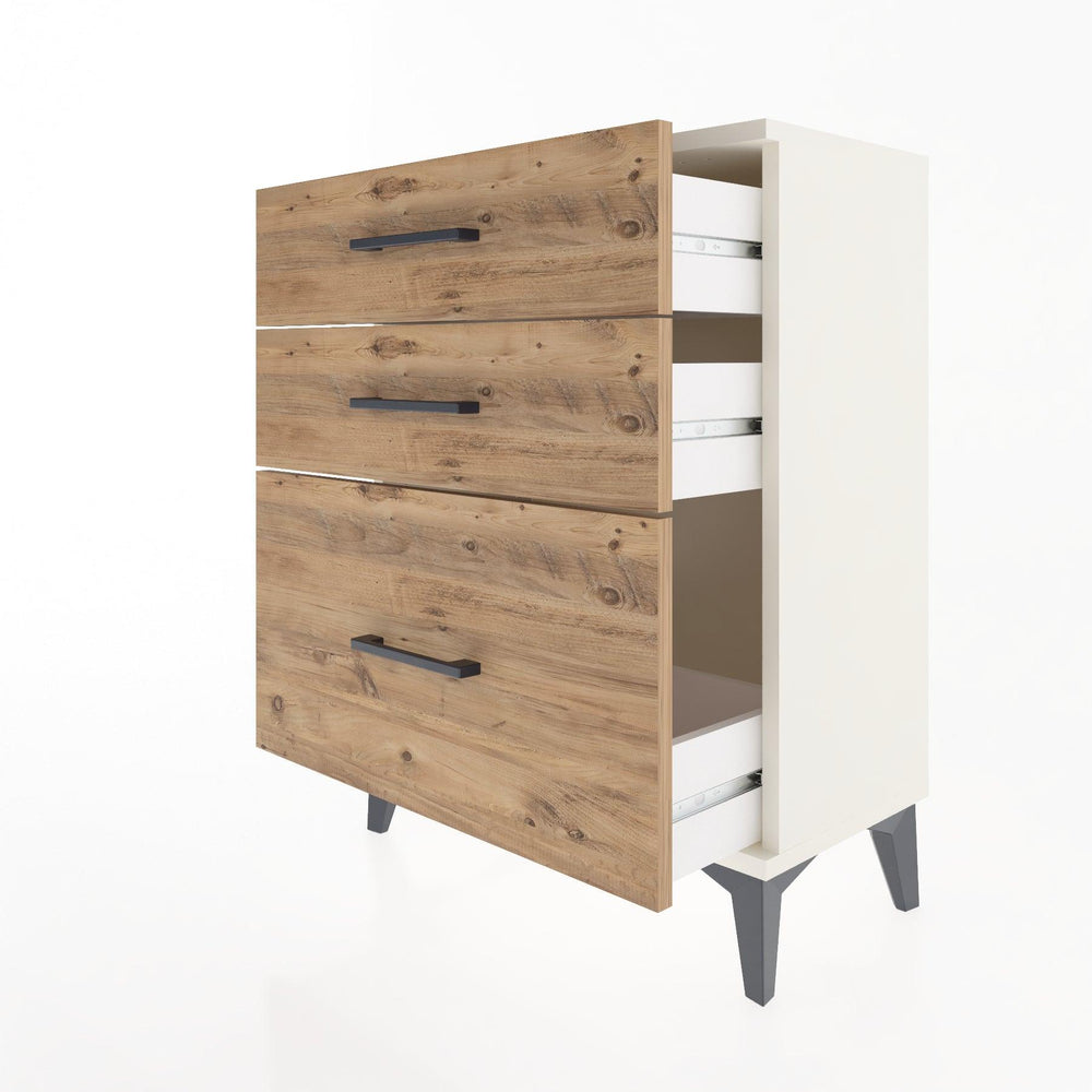 Woodntry Modular Nightstand Moonstone 60x30x68 cm Drawer C5-1