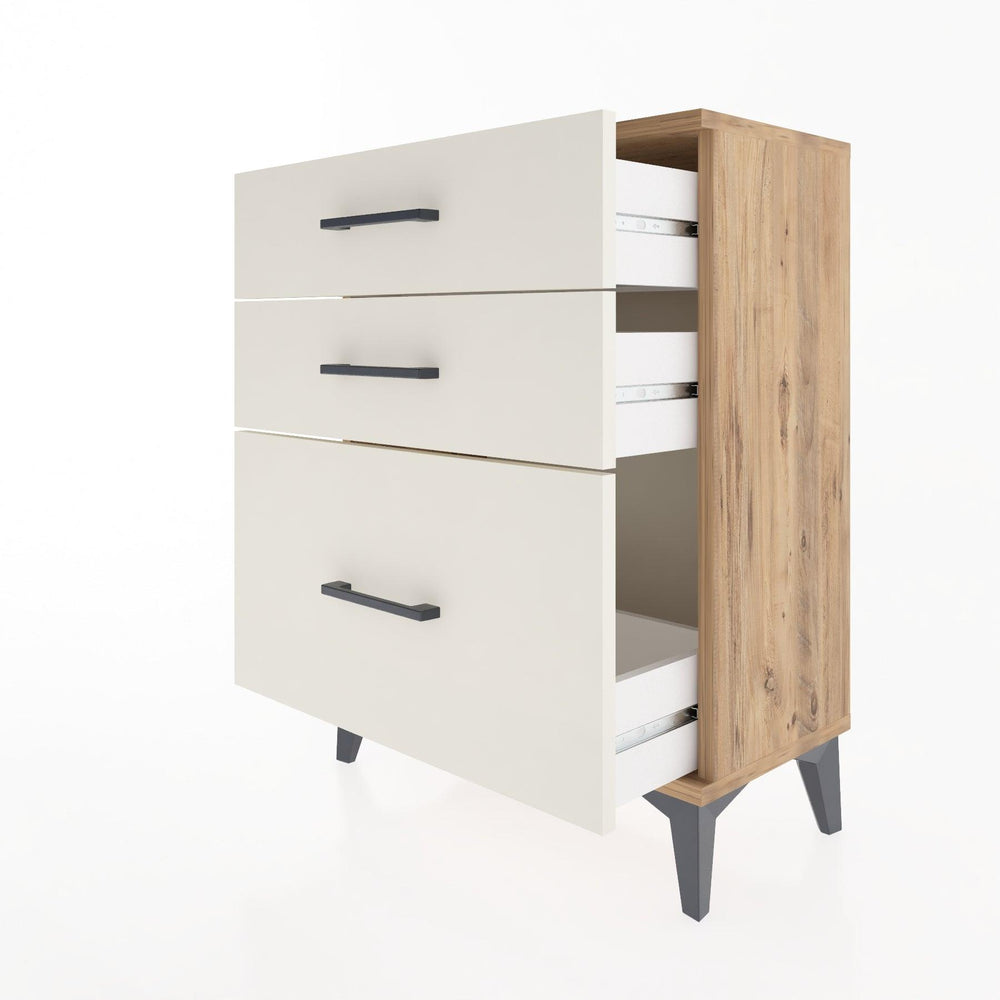 Woodntry Modular Nightstand Pine 60x30x68 cm Drawer C5-3