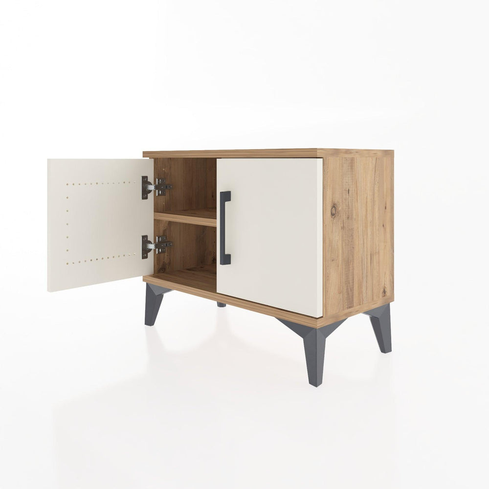 Woodntry Modular Nightstand Pine 60x30x36 cm With Cover K5-3