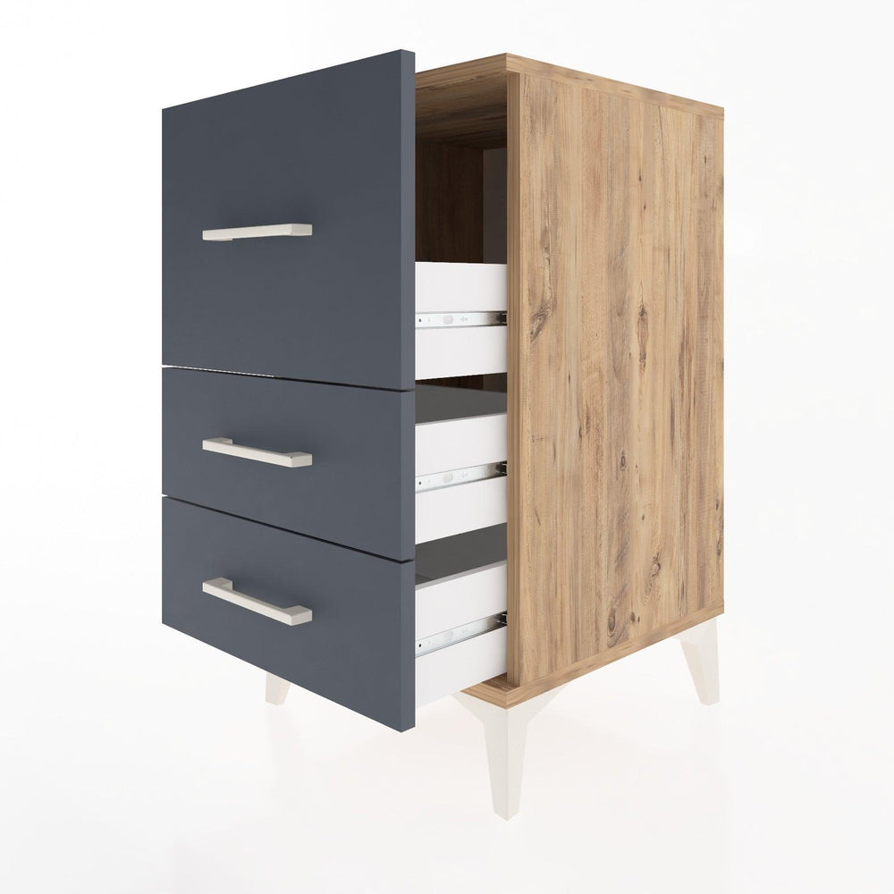 Woodntry Modular Nightstand Pine 44x44x68 cm Drawer C5-3