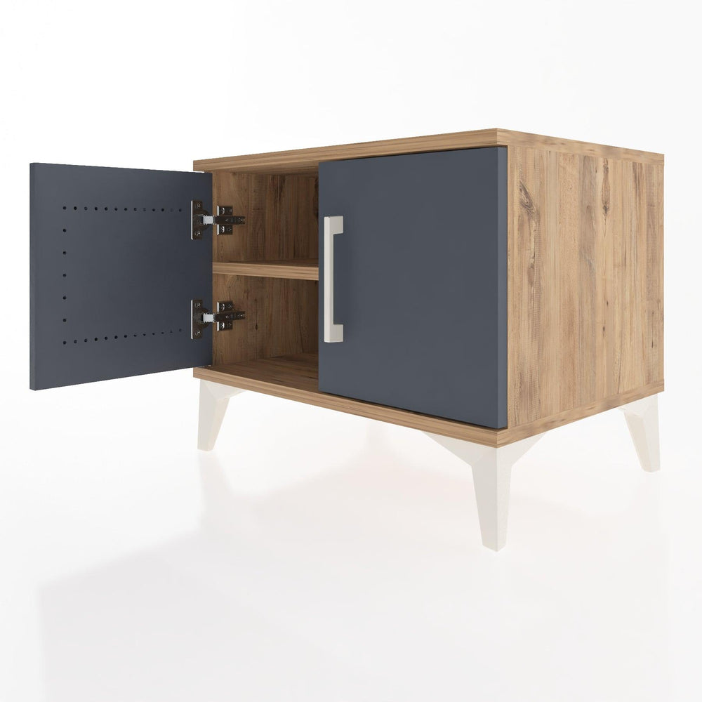 Woodntry Modular Nightstand Pine 60x44x68 cm With Cover K5-3