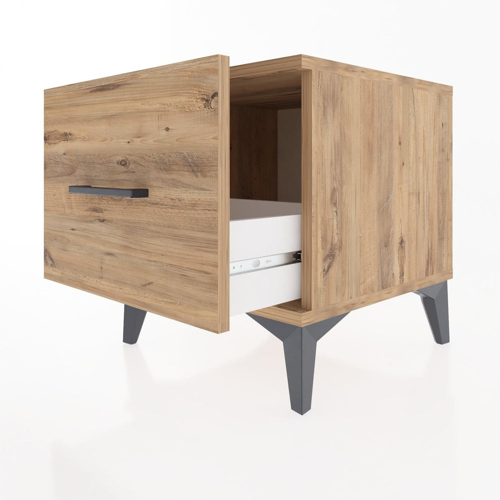 Woodntry Modular Nightstand Pine 44x44x36 cm Drawer C5-3