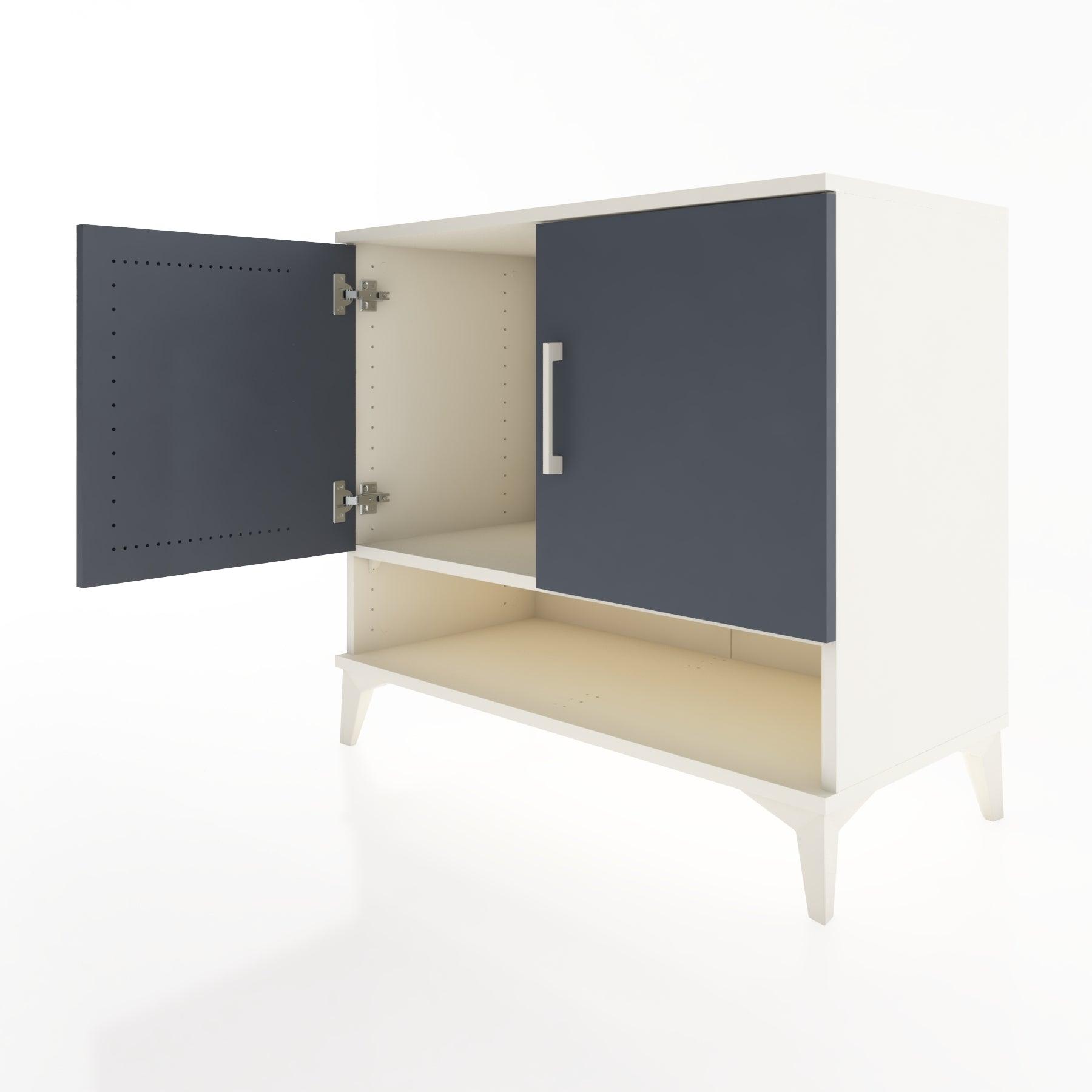 Woodntry Modüler Şifonyer Aytaşı 88x44x68 cm Kapaklı ve Raflı KR6-1