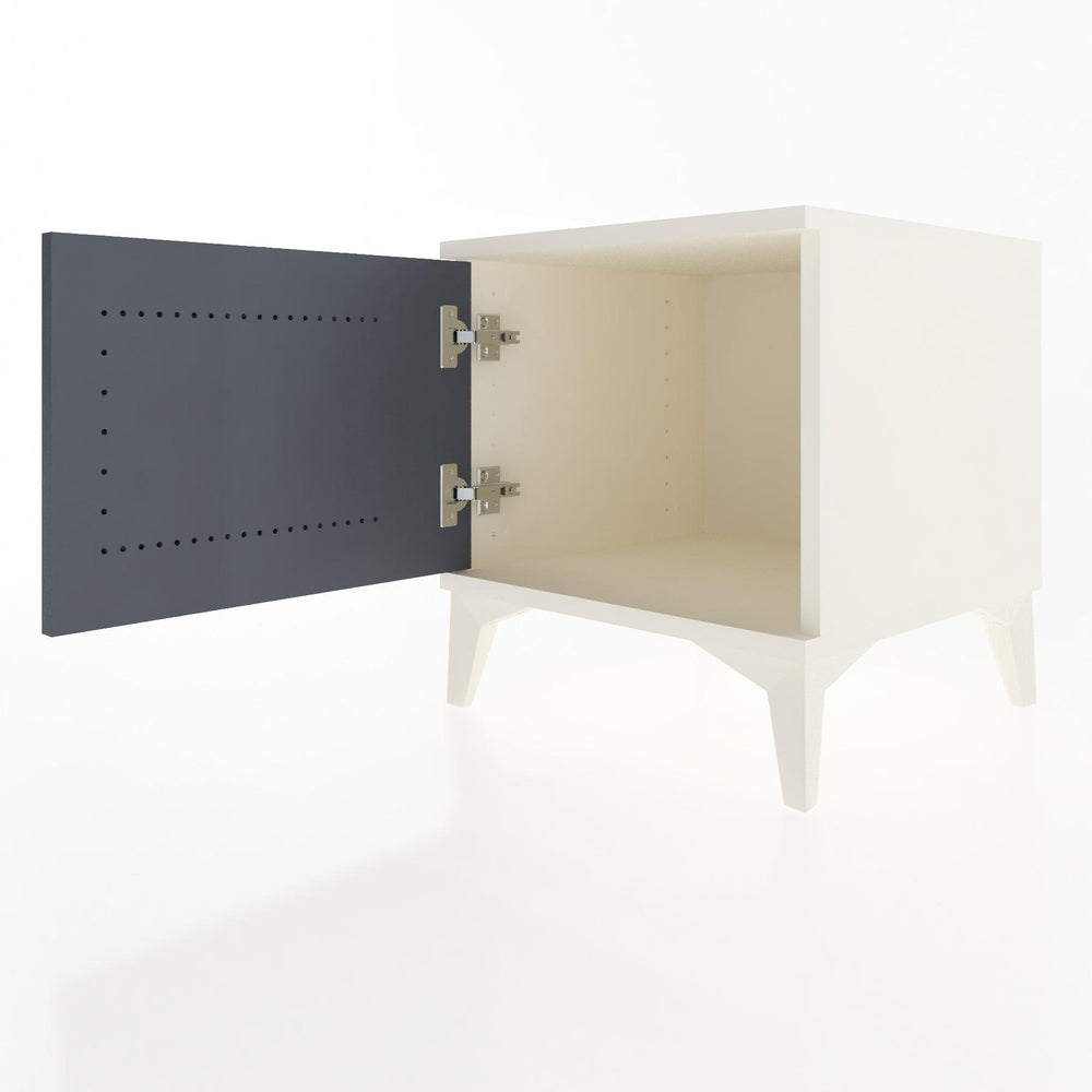 Woodntry Modular Nightstand Moonstone 44x44x36 cm With Lid K6-1
