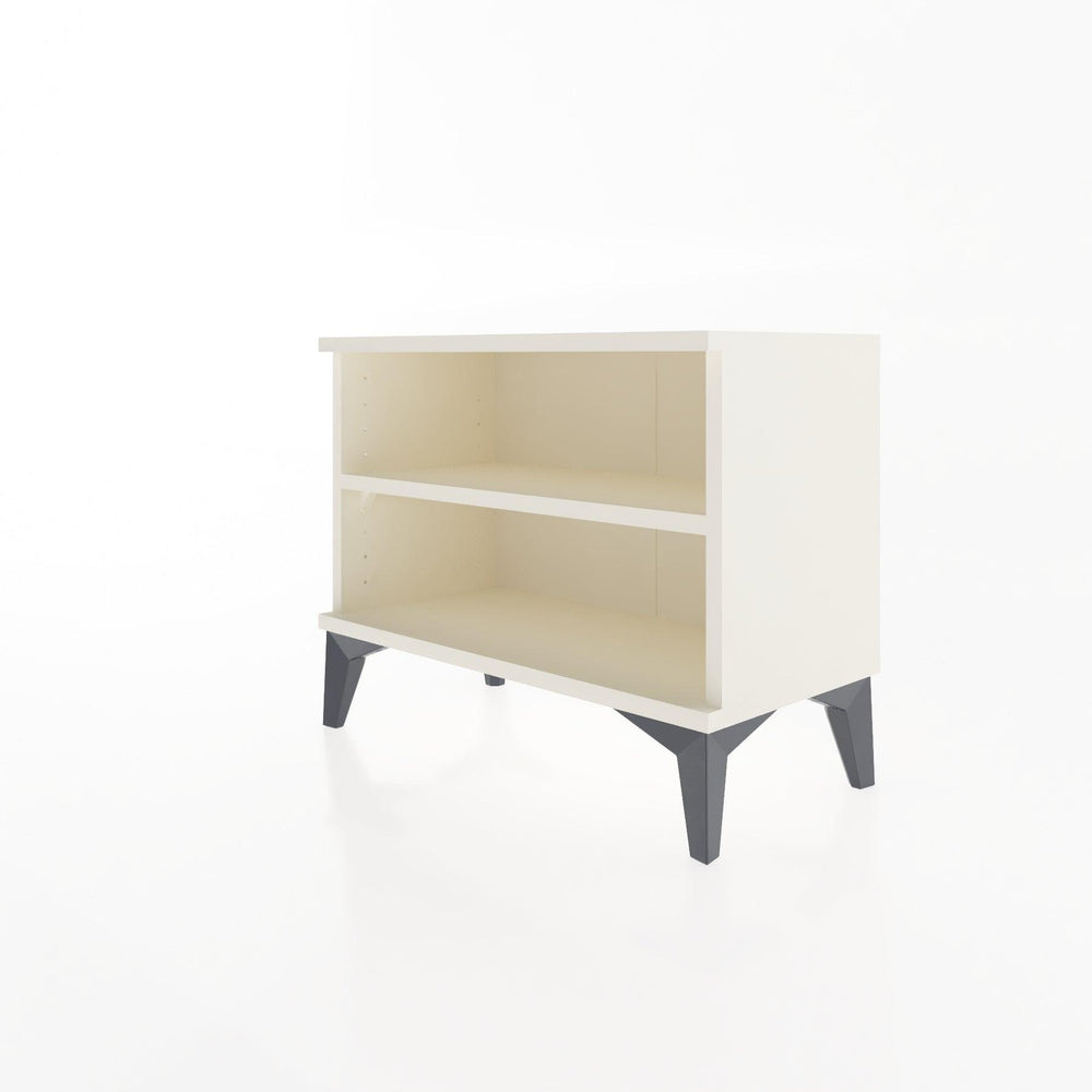 Woodntry Modular Nightstand Moonstone 60x30x36 cm with Shelf R6-1