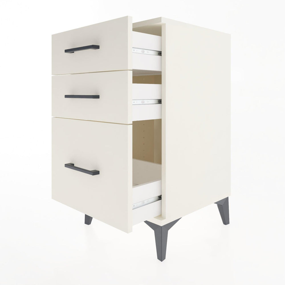 Woodntry Modular Nightstand Moonstone 44x44x68 cm Drawer C6-1