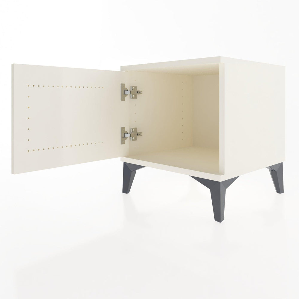 Woodntry Modular Nightstand Moonstone 44x44x36 cm With Lid K6-1