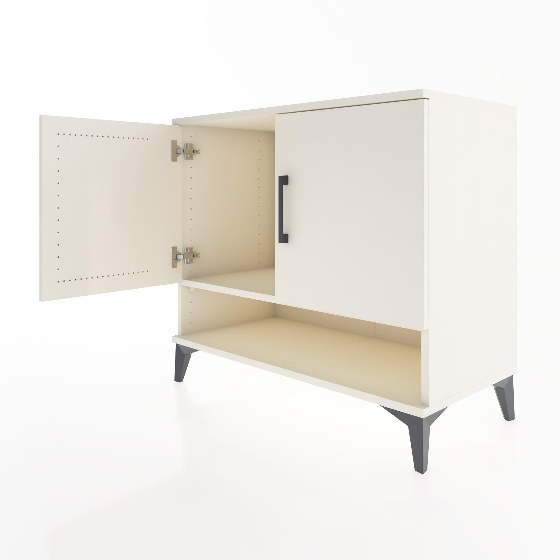 Woodntry Modüler Şifonyer Aytaşı 88x44x68 cm Kapaklı ve Raflı KR6-1