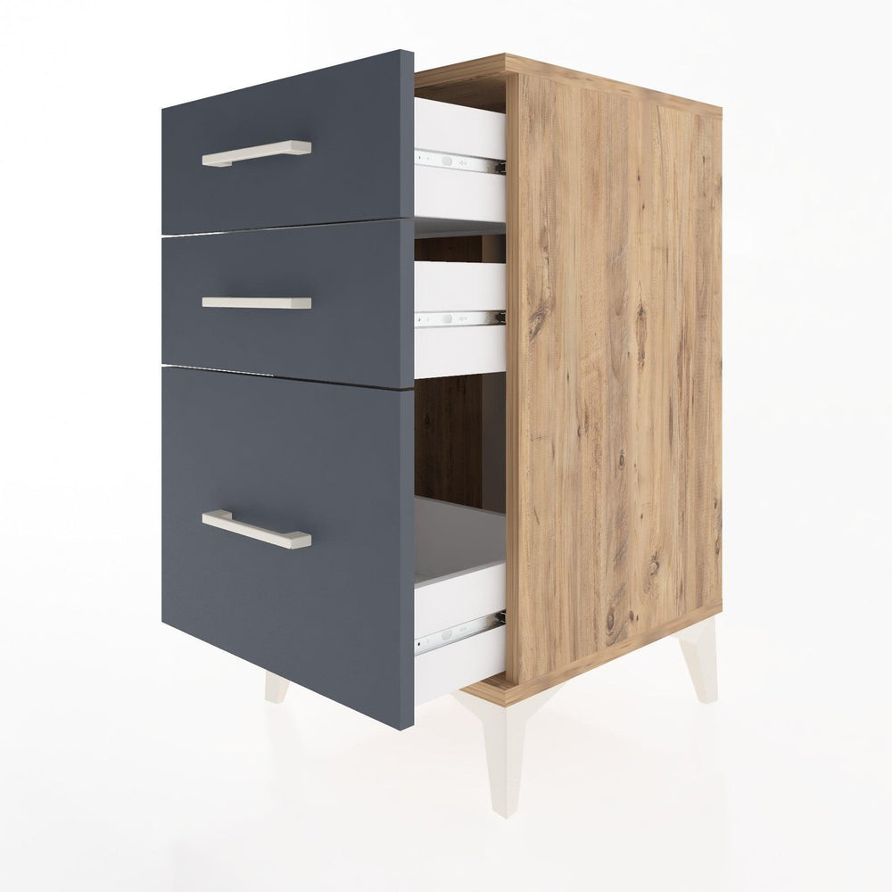 Woodntry Modular Nightstand Pine 44x44x68 cm Drawer C6-3