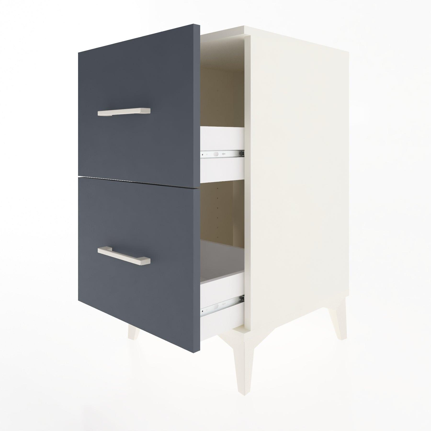 Woodntry Modular Nightstand Moonstone 44x44x68 cm Drawer C7-1