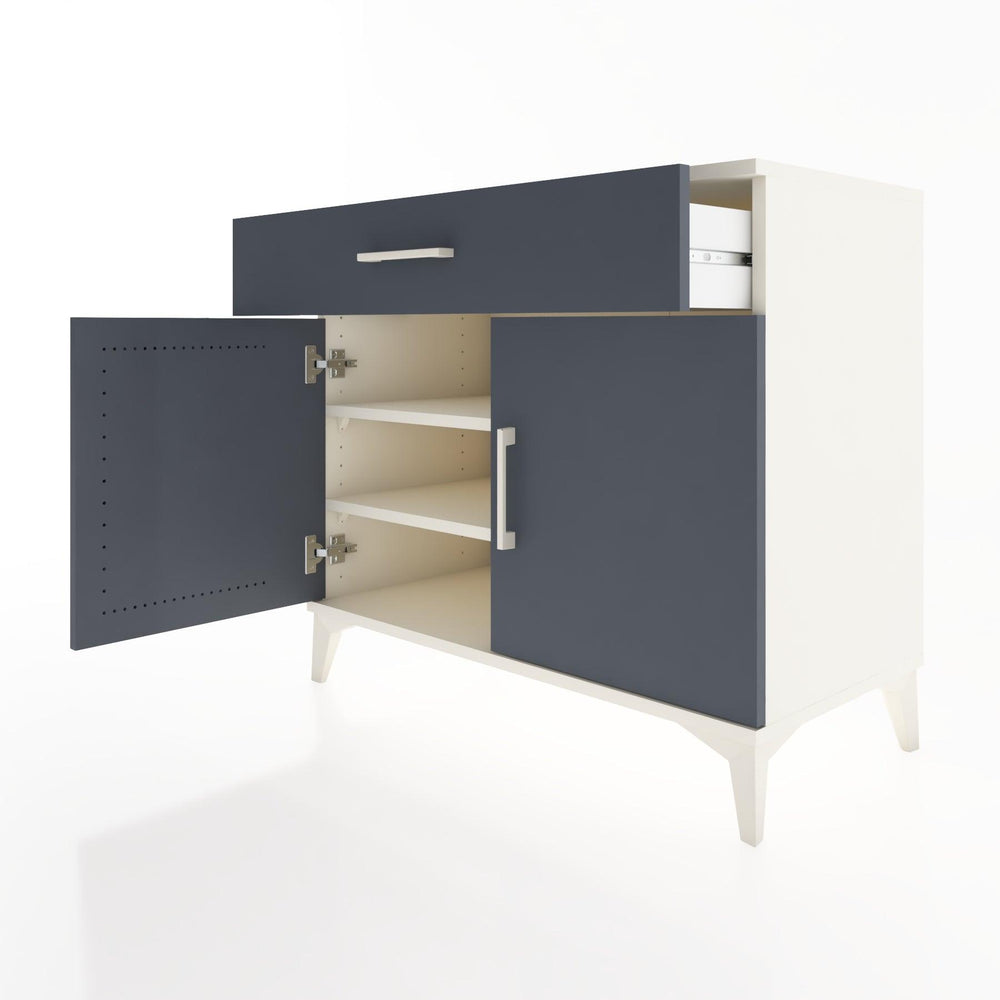 Woodntry Modular Dresser Moonstone 88x44x68 cm with Cover and Drawer KC7-1