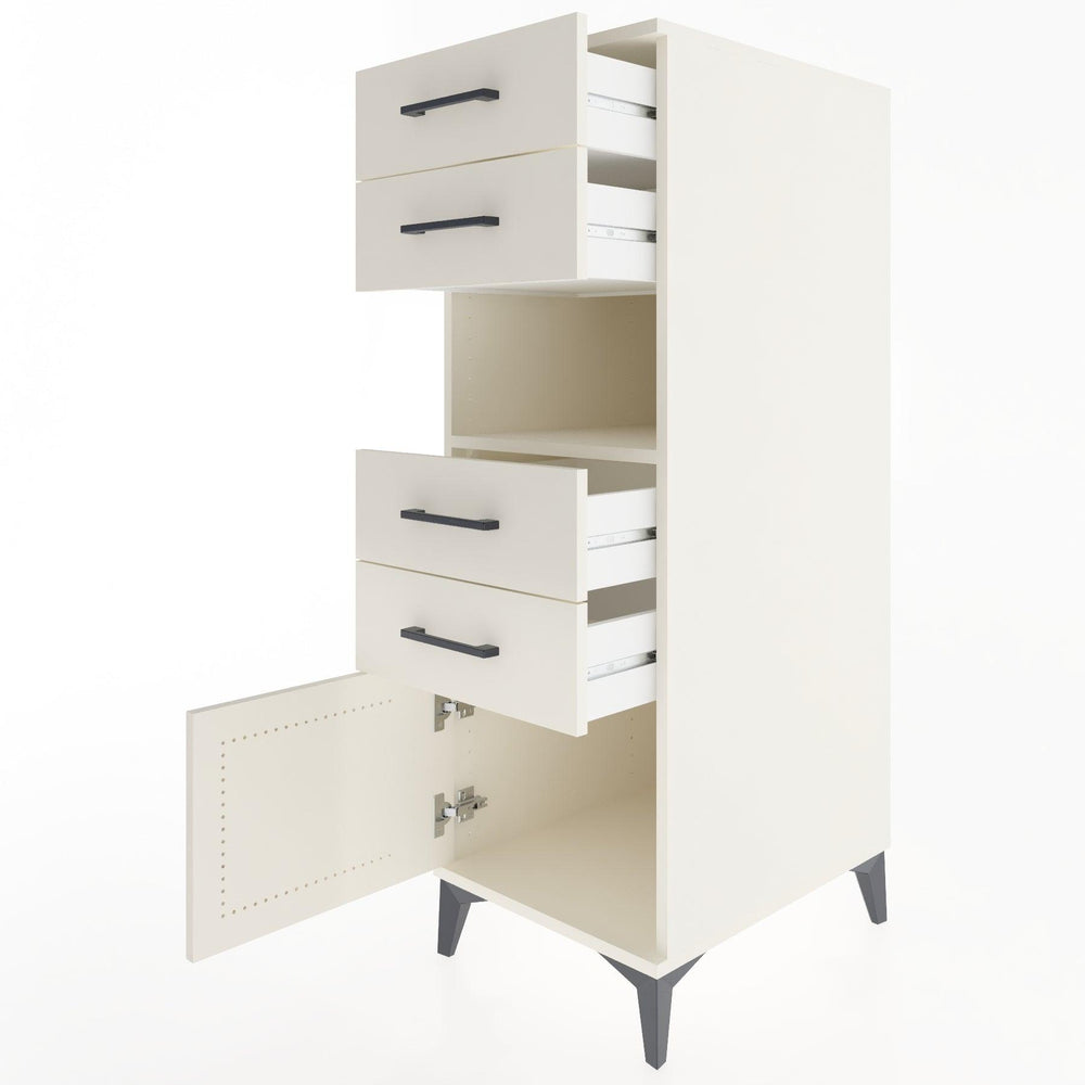 Woodntry Modüler Dolap Aytaşı 44x59x122 cm Fonksiyonel F7-1