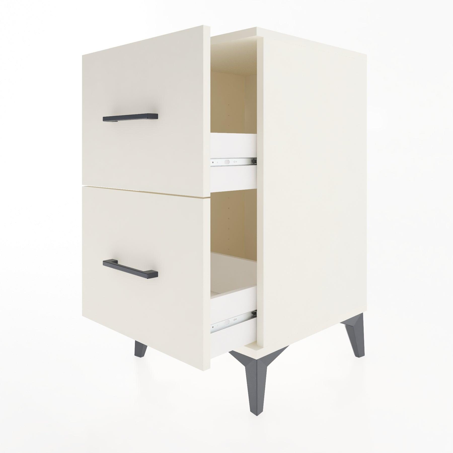 Woodntry Modular Nightstand Moonstone 44x44x68 cm Drawer C7-1