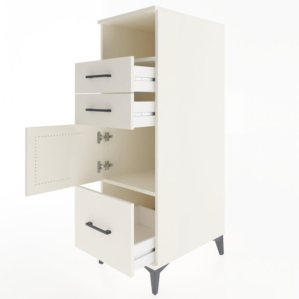 Woodntry Modular Cabinet Moonstone 44x59x122 cm Functional F107-1