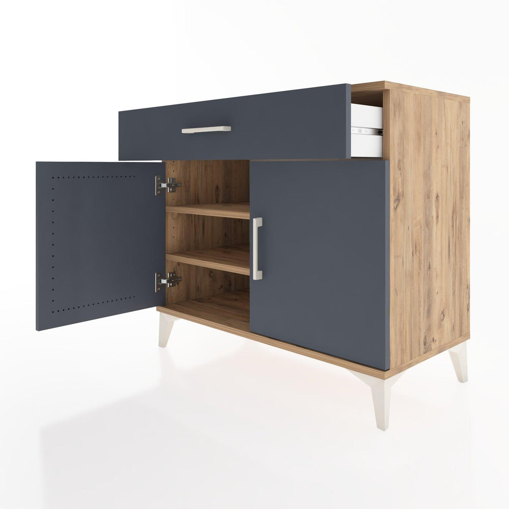 Woodntry Modular Dresser Pine 88x44x68 cm with Cover and Drawer KC7-3