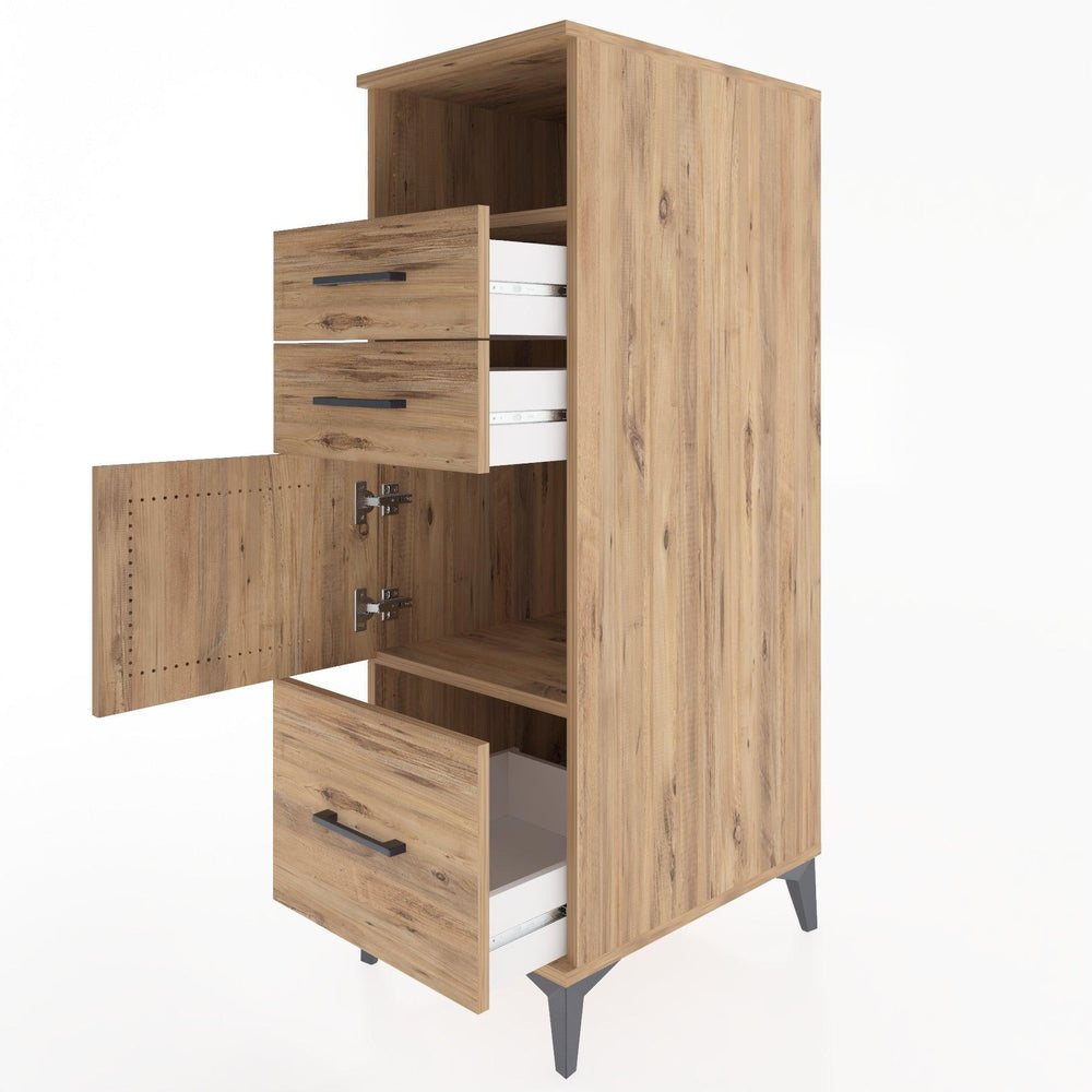 Woodntry Modular Cabinet Pine 44x59x122 cm Functional F107-3