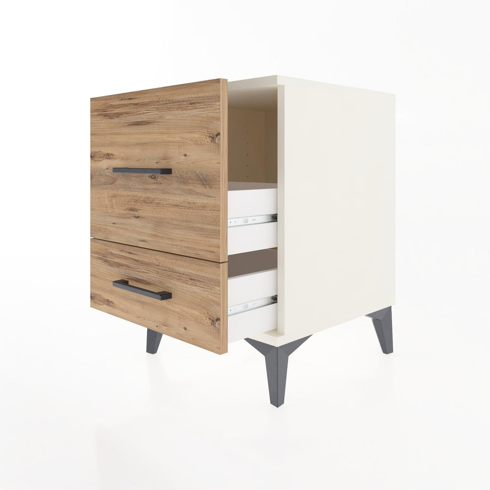 Woodntry Modular Nightstand Moonstone 44x44x52 cm Drawer C8-1