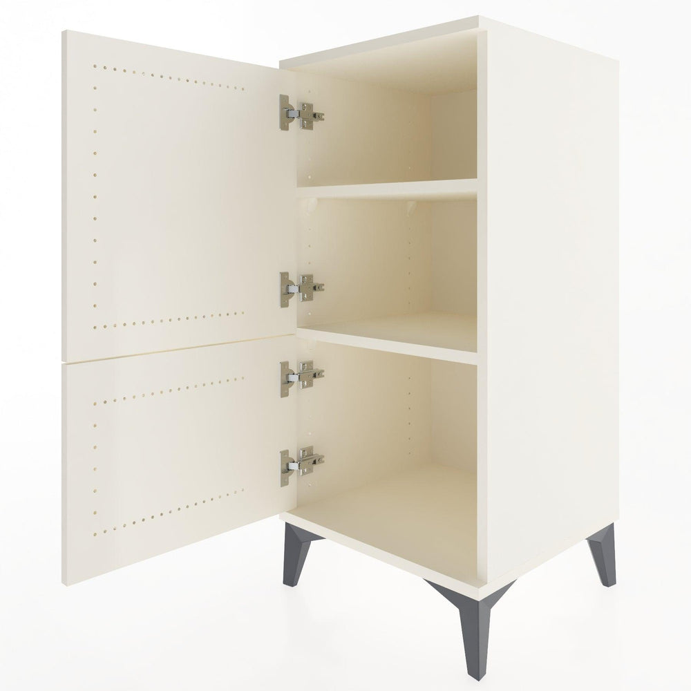 Woodntry Modular Nightstand Moonstone 44x44x84 cm With Lid K30-1