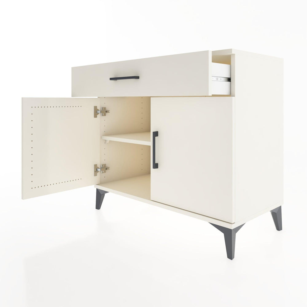 Woodntry Modular Dresser Moonstone 88x44x68 cm with Cover and Drawer KC8-1