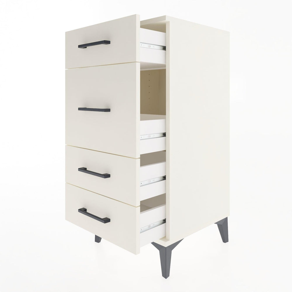 Woodntry Modular Nightstand Moonstone 44x44x84 cm Drawer C8-1