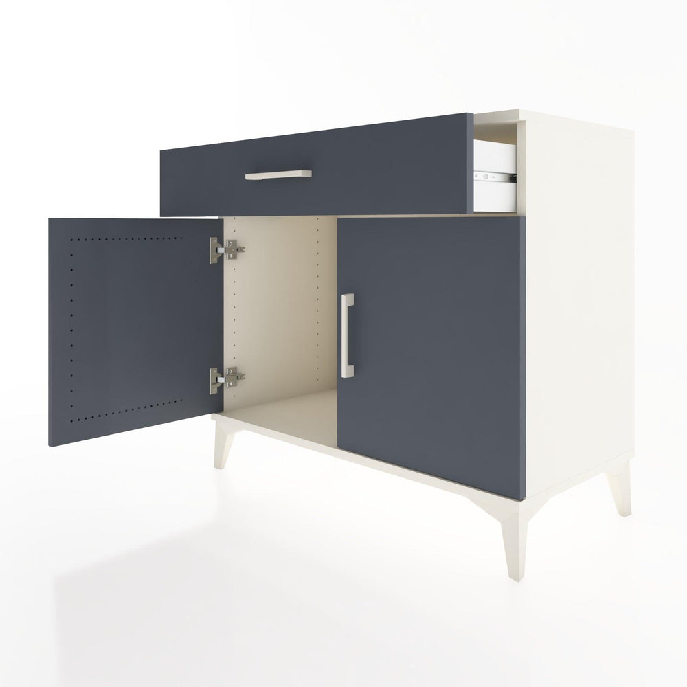 Woodntry Modular Dresser Moonstone 88x44x68 cm with Cover and Drawer KC9-1