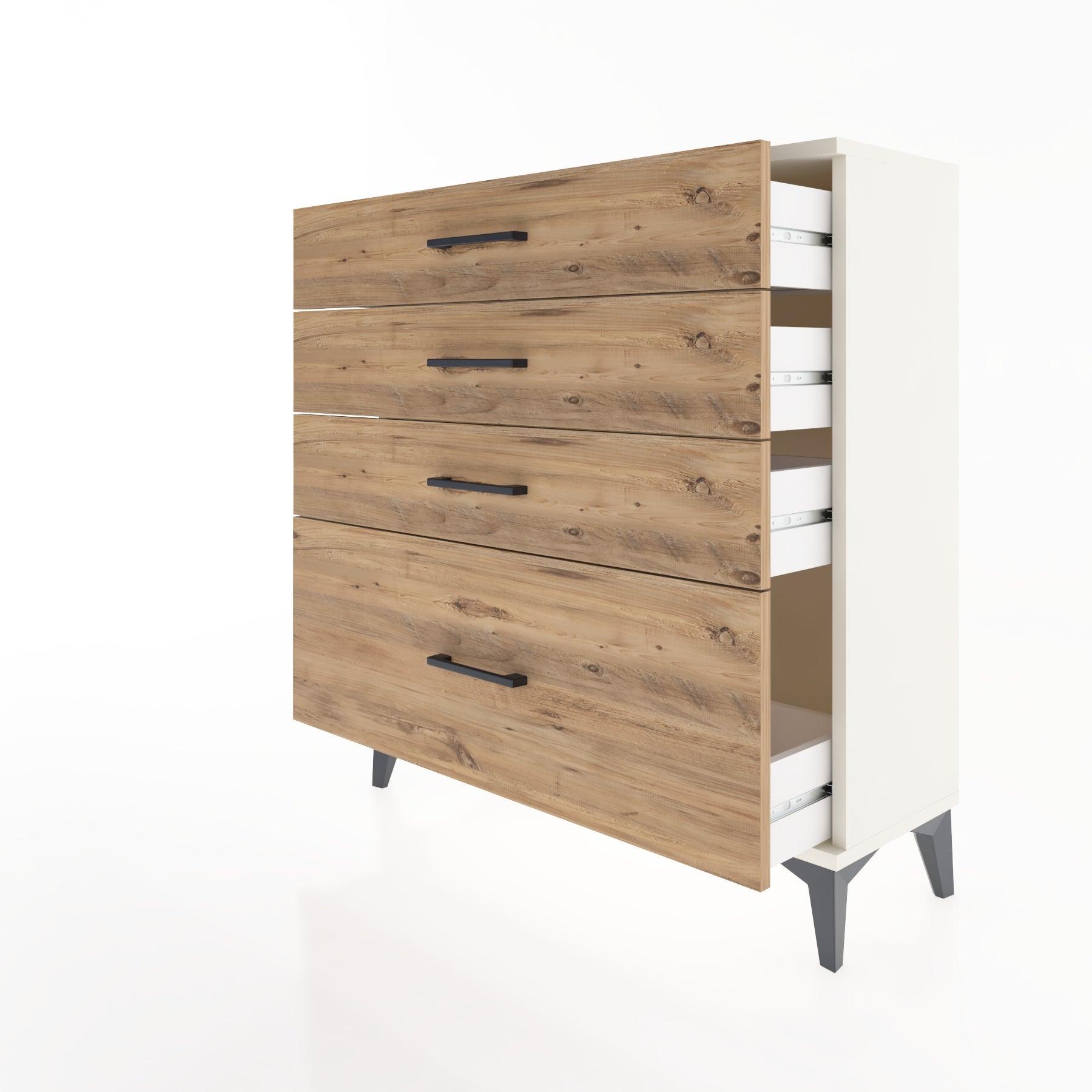 Woodntry Modular Dresser Moonstone 88x30x84 cm Drawer C9-1