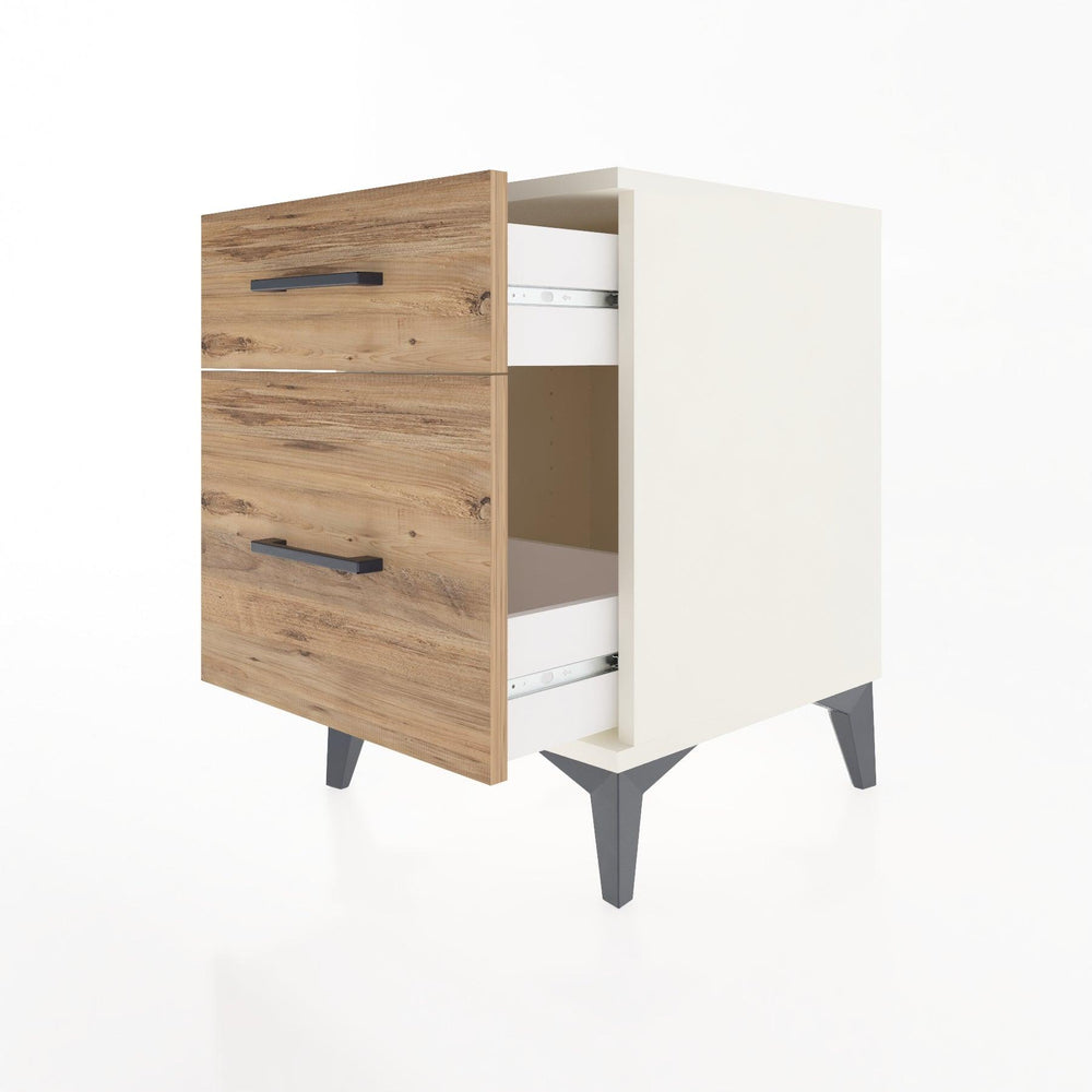 Woodntry Modular Nightstand Moonstone 44x44x52 cm Drawer C9-1