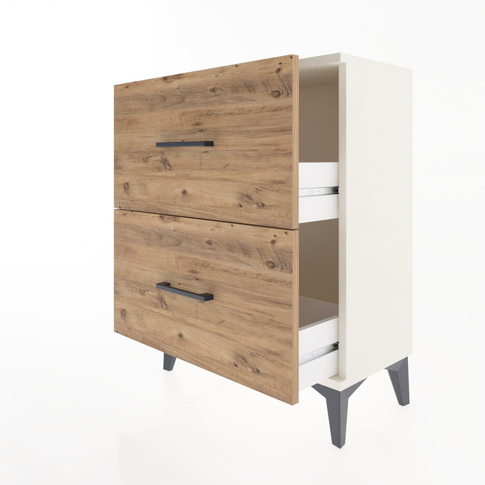 Woodntry Modular Nightstand Moonstone 60x30x68 cm Drawer C9-1