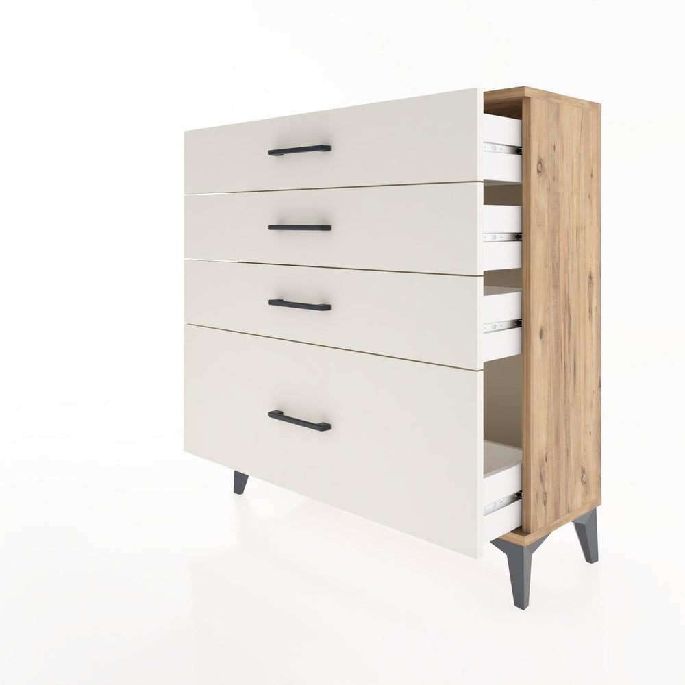 Woodntry Modular Dresser Pine 88x30x84 cm Drawer C9-3