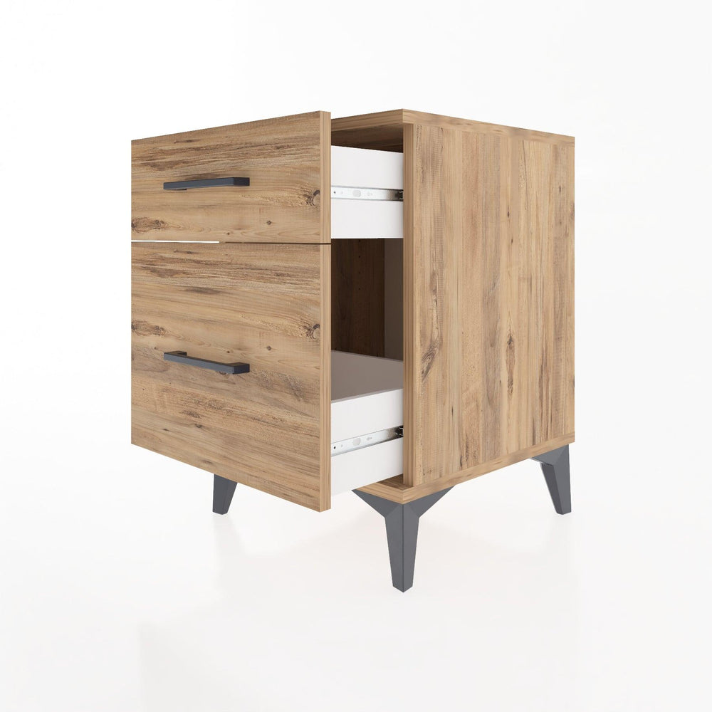 Woodntry Modular Nightstand Pine 44x44x52 cm Drawer C9-3