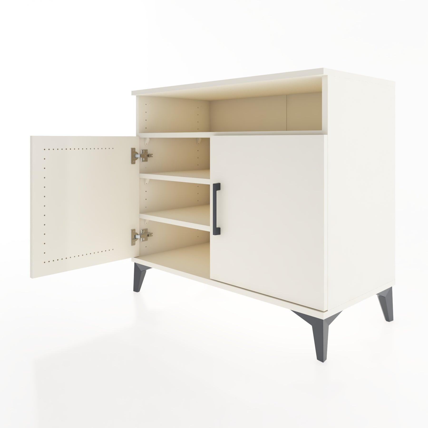 Woodntry Modüler Şifonyer Aytaşı 88x44x68 cm Kapaklı ve Raflı KR10-1