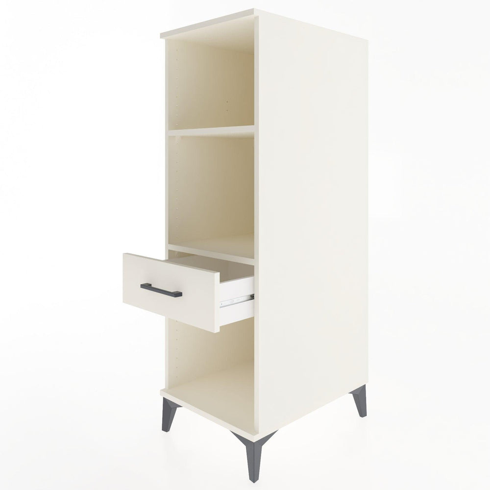 Woodntry Modüler Dolap Aytaşı 44x30x122 cm Çekmeceli ve Raflı CR110-1