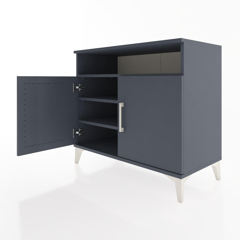 Woodntry Modular Dresser Anthracite 88x44x68 cm with Cover and Shelf KR10-2